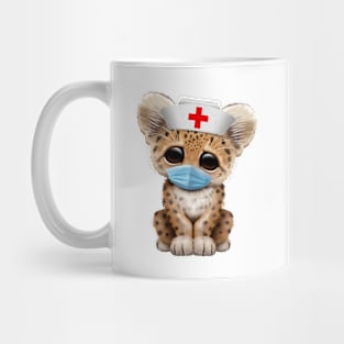 Cute Leopard Cub Nurse Mug